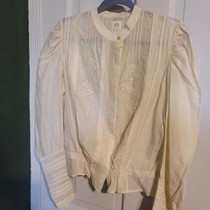 Eloise High Neck Victorian Blouse